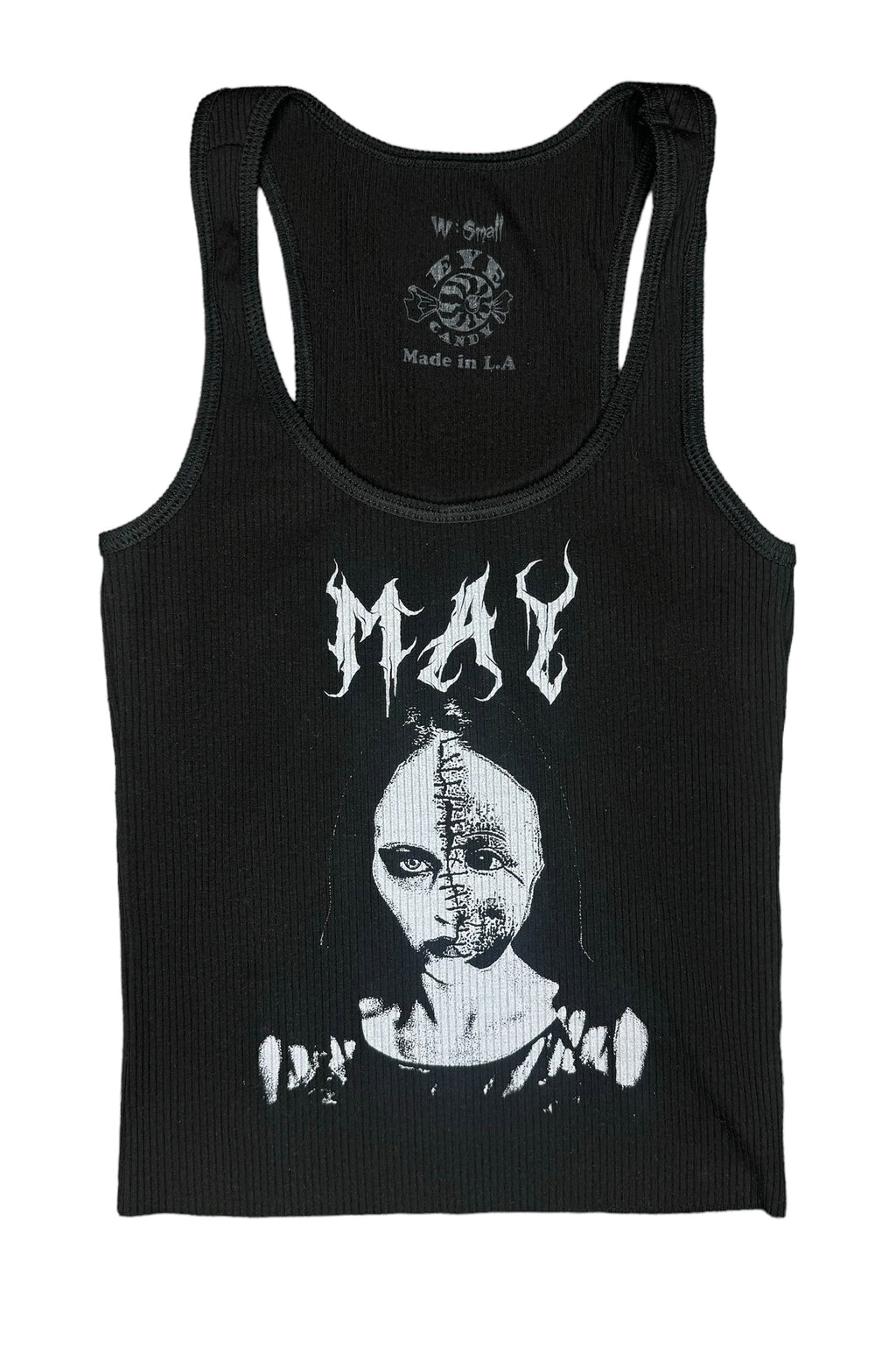 Vera's Eyecandy May Ribbed Cult Movie Tank Top