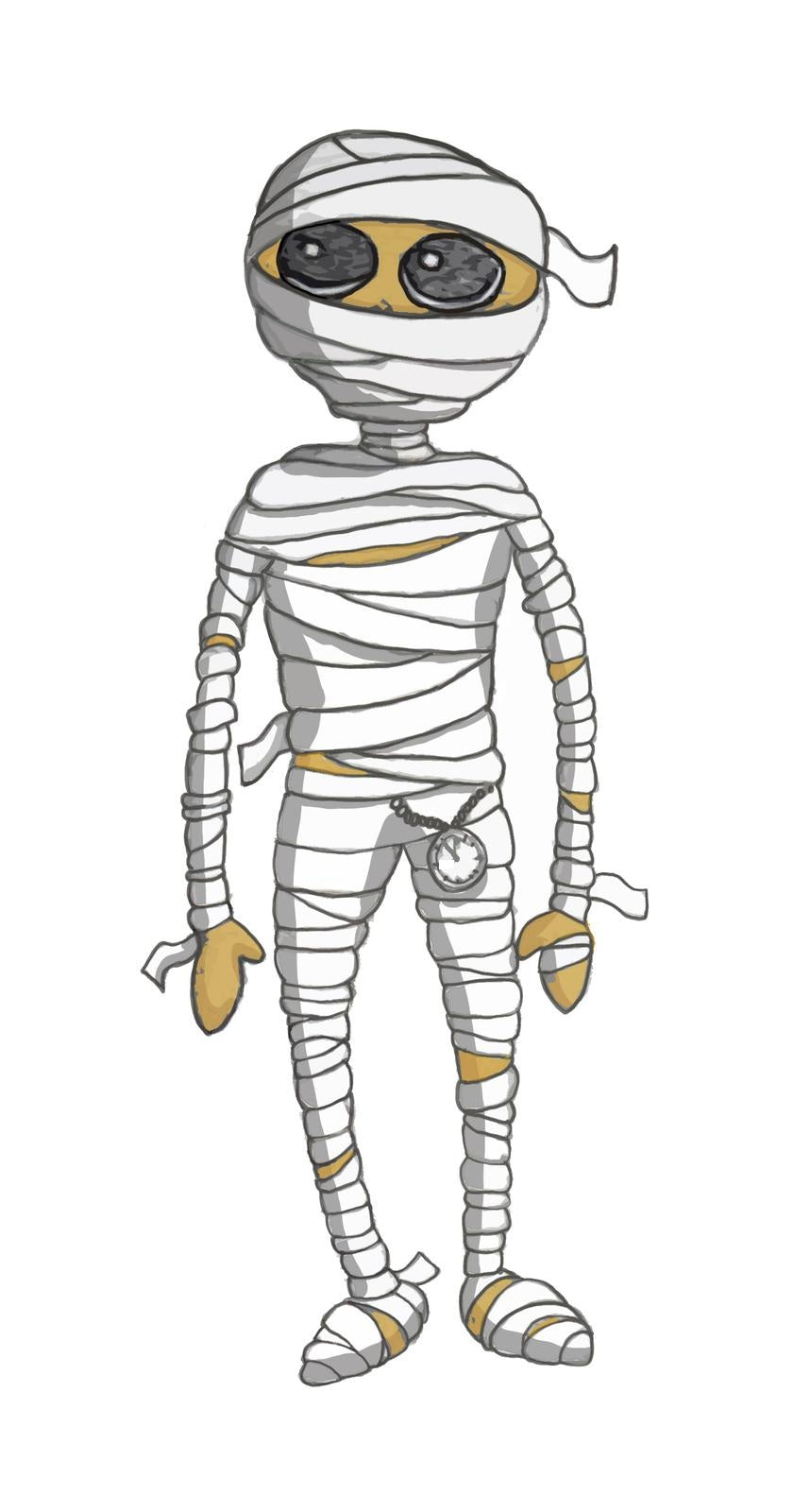 My Charming Dead Mummington Collectible Plush Doll