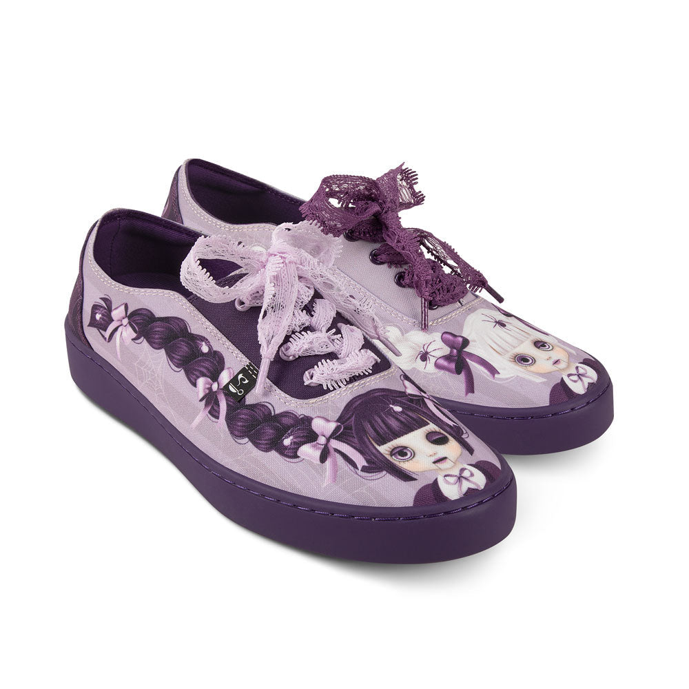 Chocolaticas® Nocturna Sisters Goth Sneaker