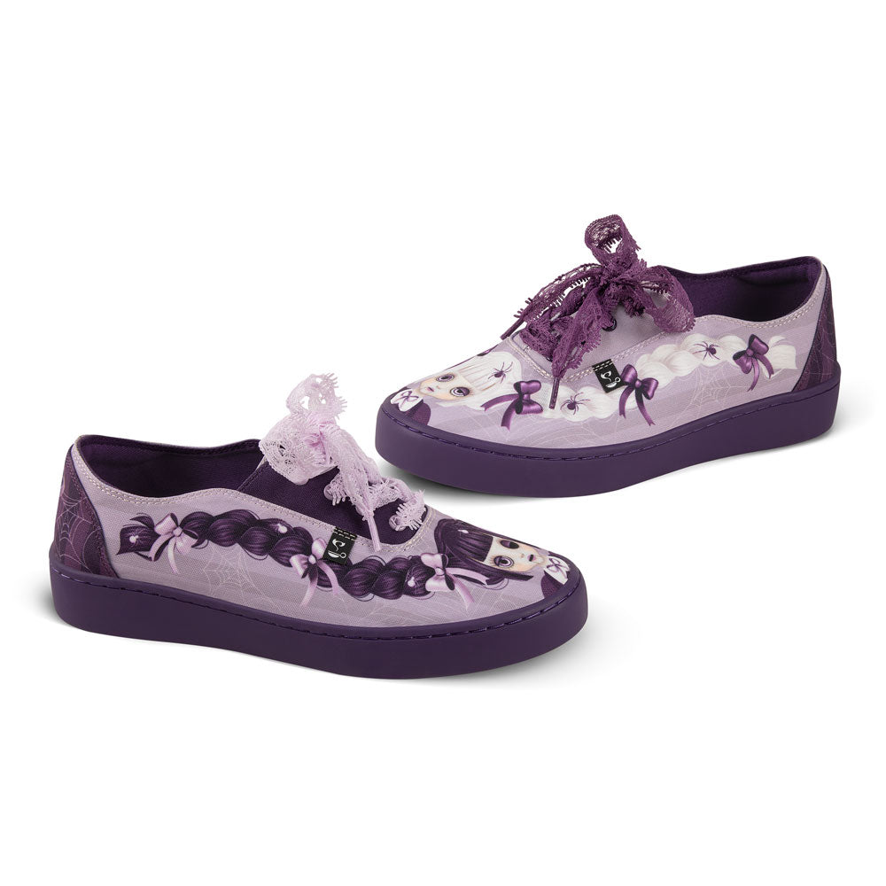 Chocolaticas® Nocturna Sisters Goth Sneaker