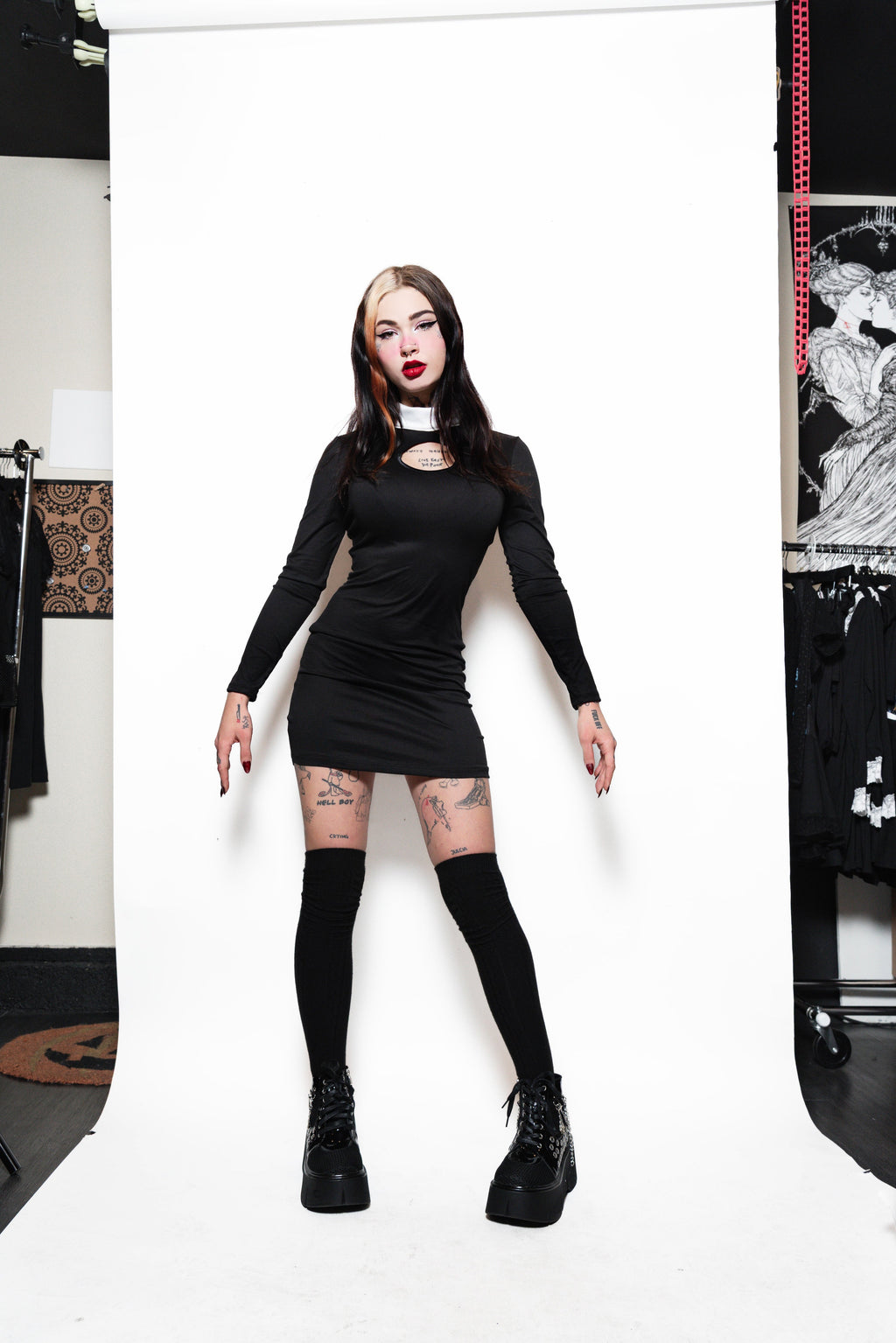 Vera's Eyecandy Confess To Me Nun Dress