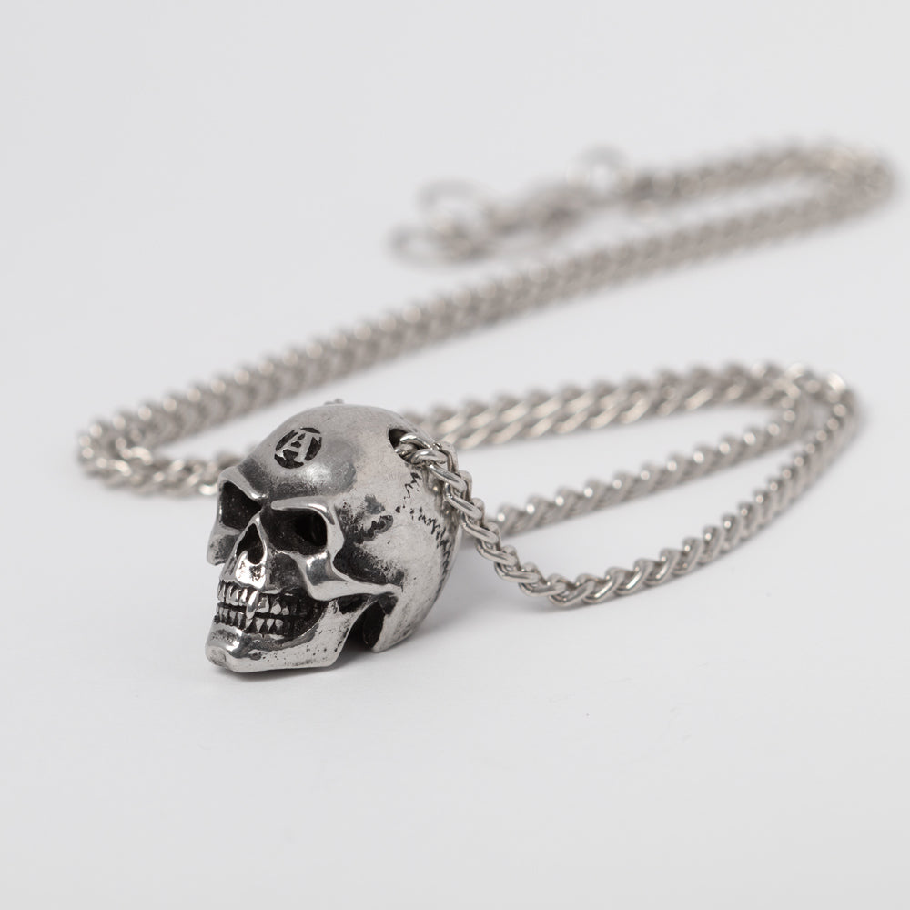 Alchemy Gothic Gremlin Bell Biker's Guardian Skull Pendant P1024
