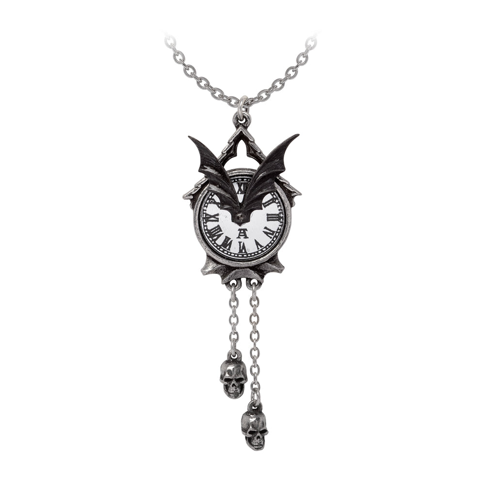 Alchemy Gothic Chimes at Midnight Witching Hour Necklace P1027