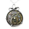 Alchemy Gothic Anguistralobe Astrolabe Pendant P188