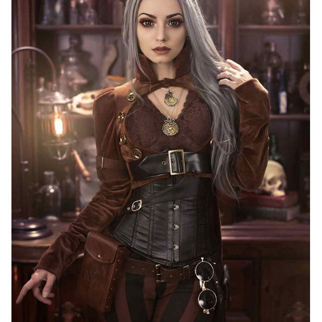 Alchemy Gothic Anguistralobe Astrolabe Pendant P188
