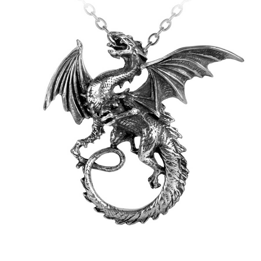 Alchemy Gothic The Whitby Wyrm Pendant P323