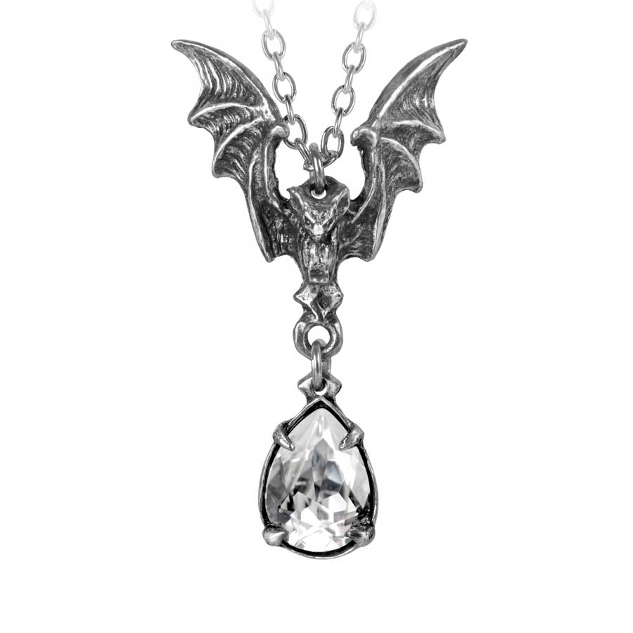 Alchemy Gothic La Nuit Vampire Bat Pewter Pendant P600