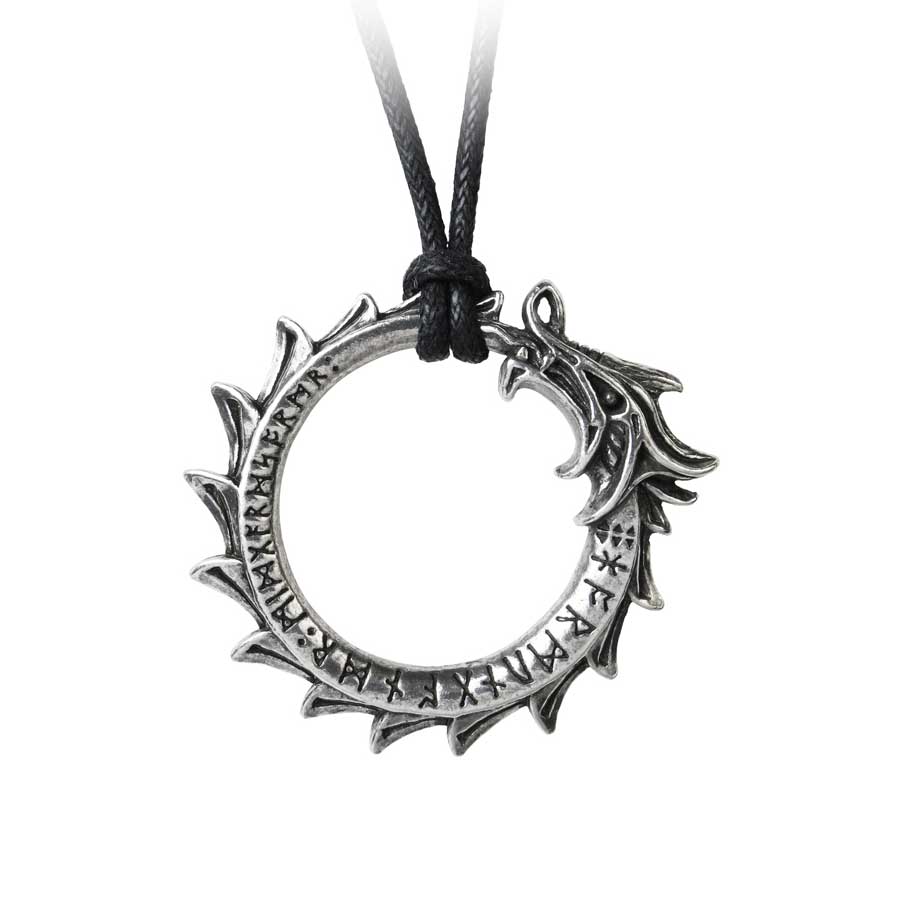 Alchemy Gothic Norse Loki Jormungand Pendant P774