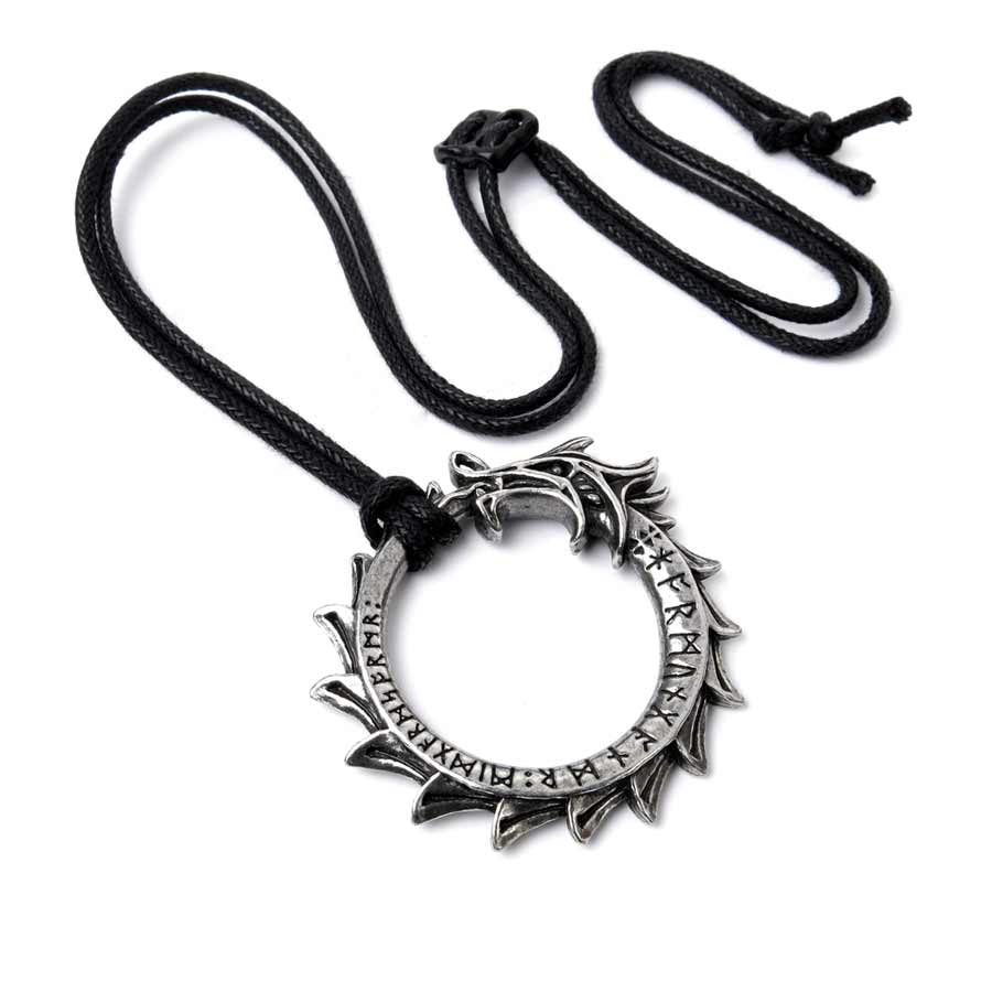 Alchemy Gothic Norse Loki Jormungand Pendant P774
