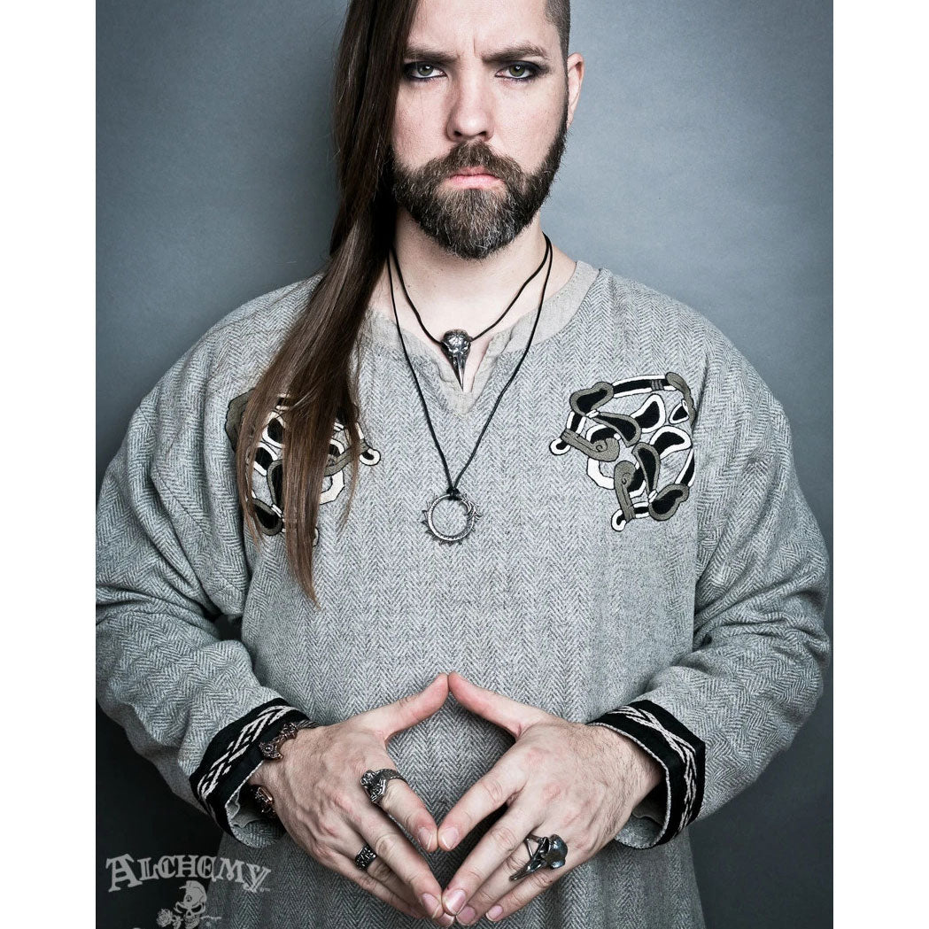 Alchemy Gothic Norse Loki Jormungand Pendant P774