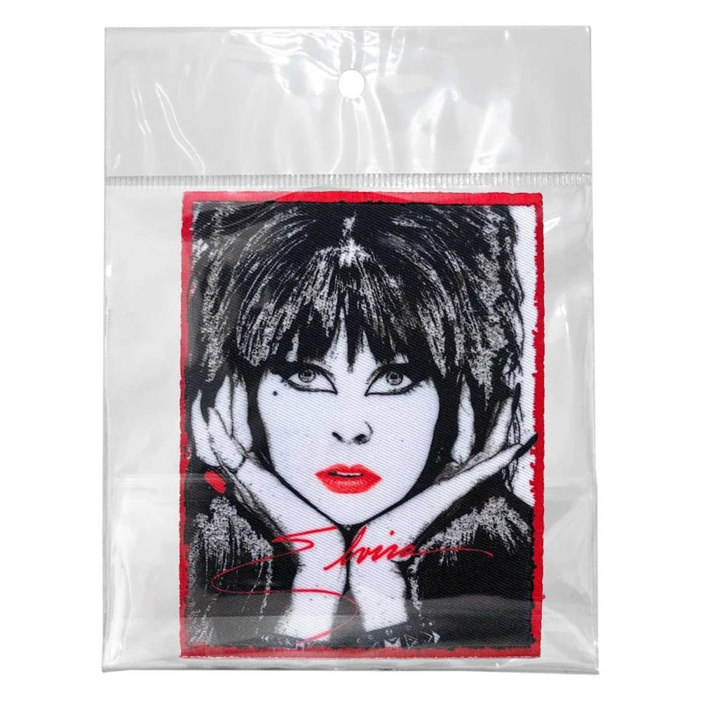 Kreepsville 666 Elvira 80's Signature Embroidered Iron On Patch