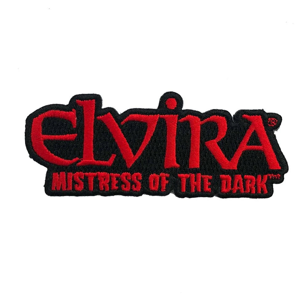 Kreepsville 666 Elvira Red Logo Embroidered Iron On Patch