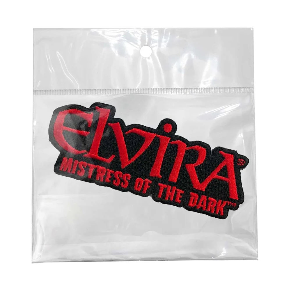 Kreepsville 666 Elvira Red Logo Embroidered Iron On Patch