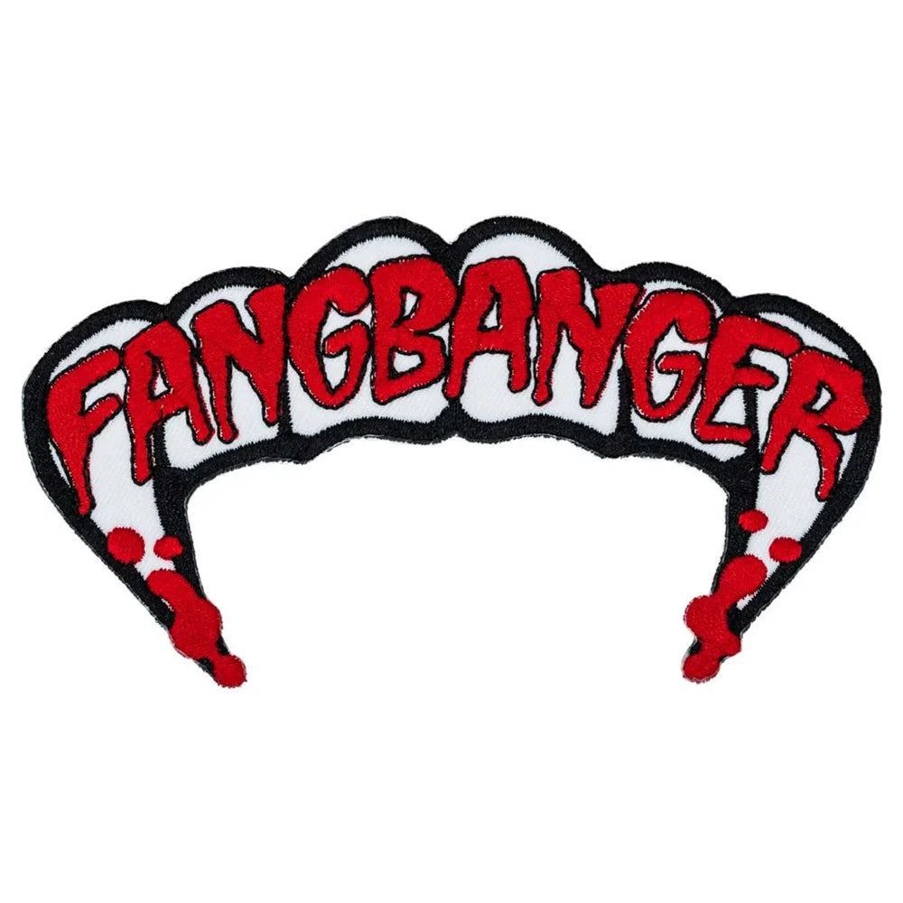 Kreepsville 666 Fangbanger Teeth Patch