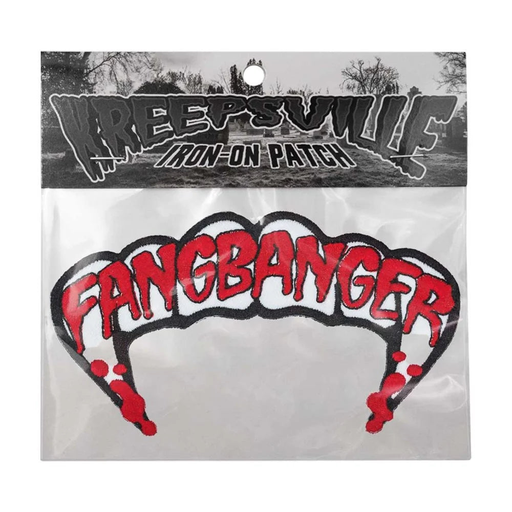 Kreepsville 666 Fangbanger Teeth Patch