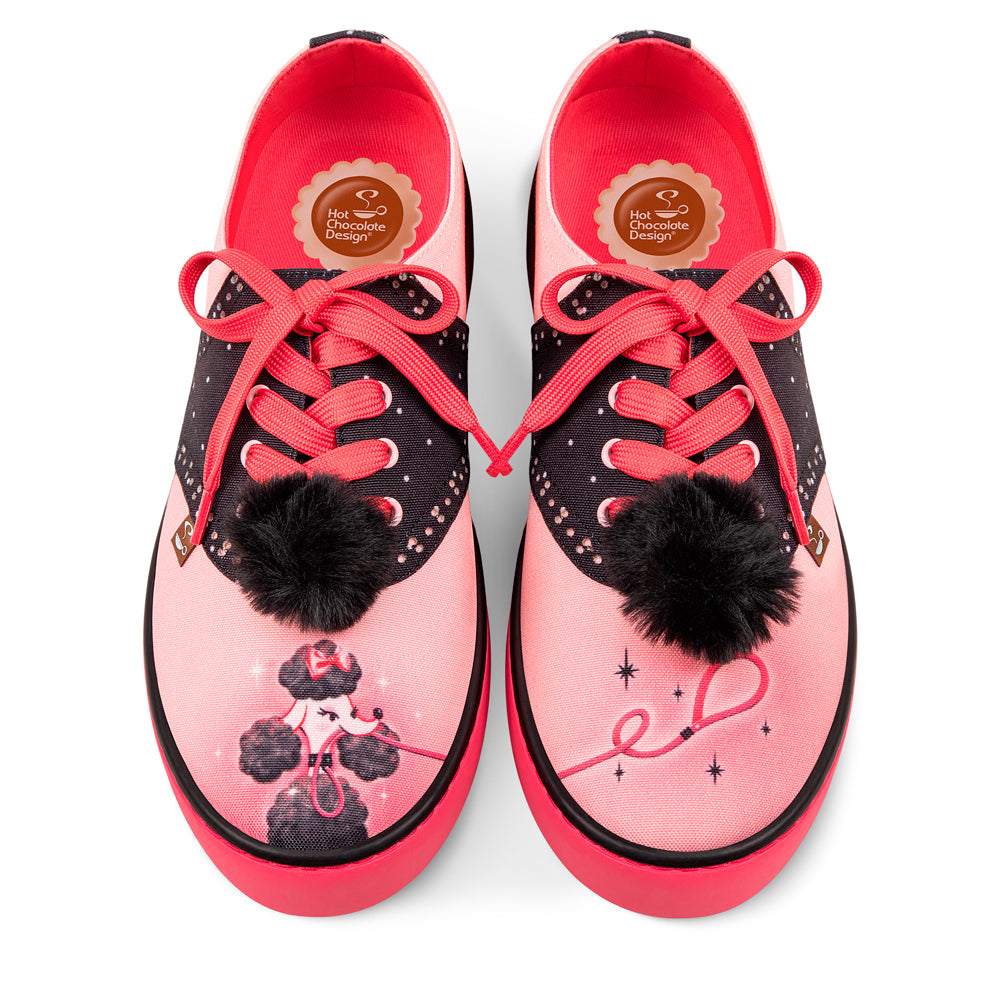 Hot Chocolate Design Poodle Perfect Casual Sneaker