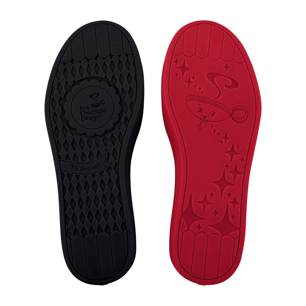 Pool Balls Glitter Black Red Sneaker
