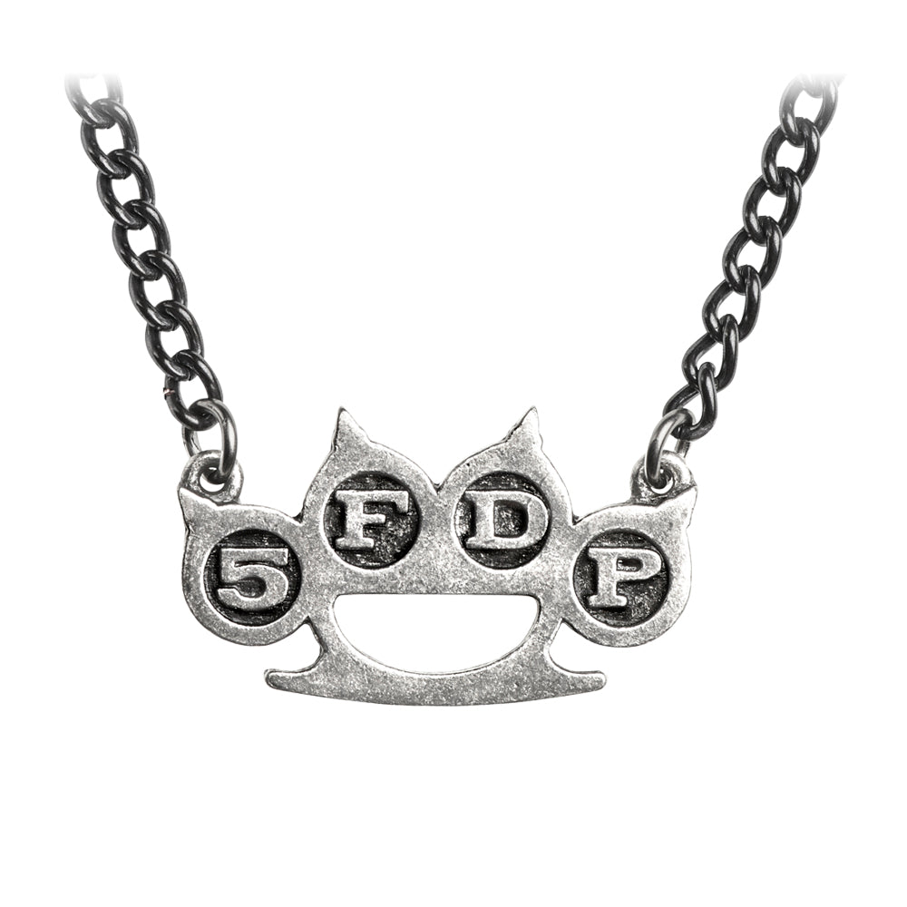 Alchemy Gothic 5FDP Knuckle Duster Pendant PP510