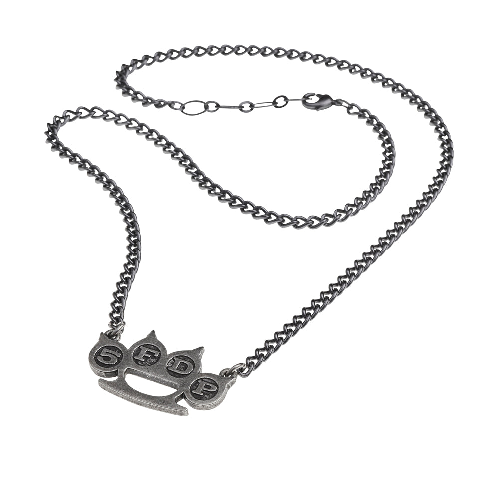 Alchemy Gothic 5FDP Knuckle Duster Pendant PP510