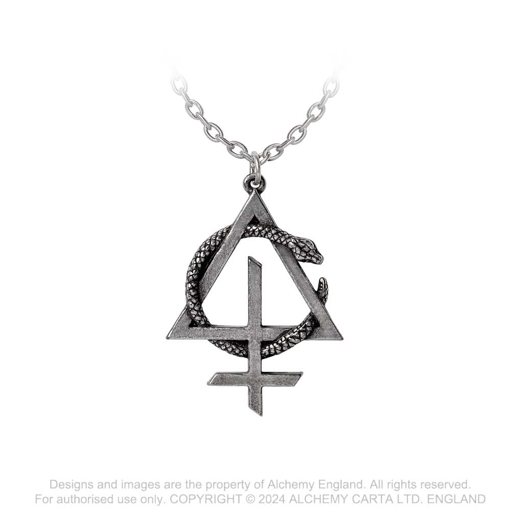 Alchemy Gothic Behemoth Opvs Contra Natvram Pendant PP526