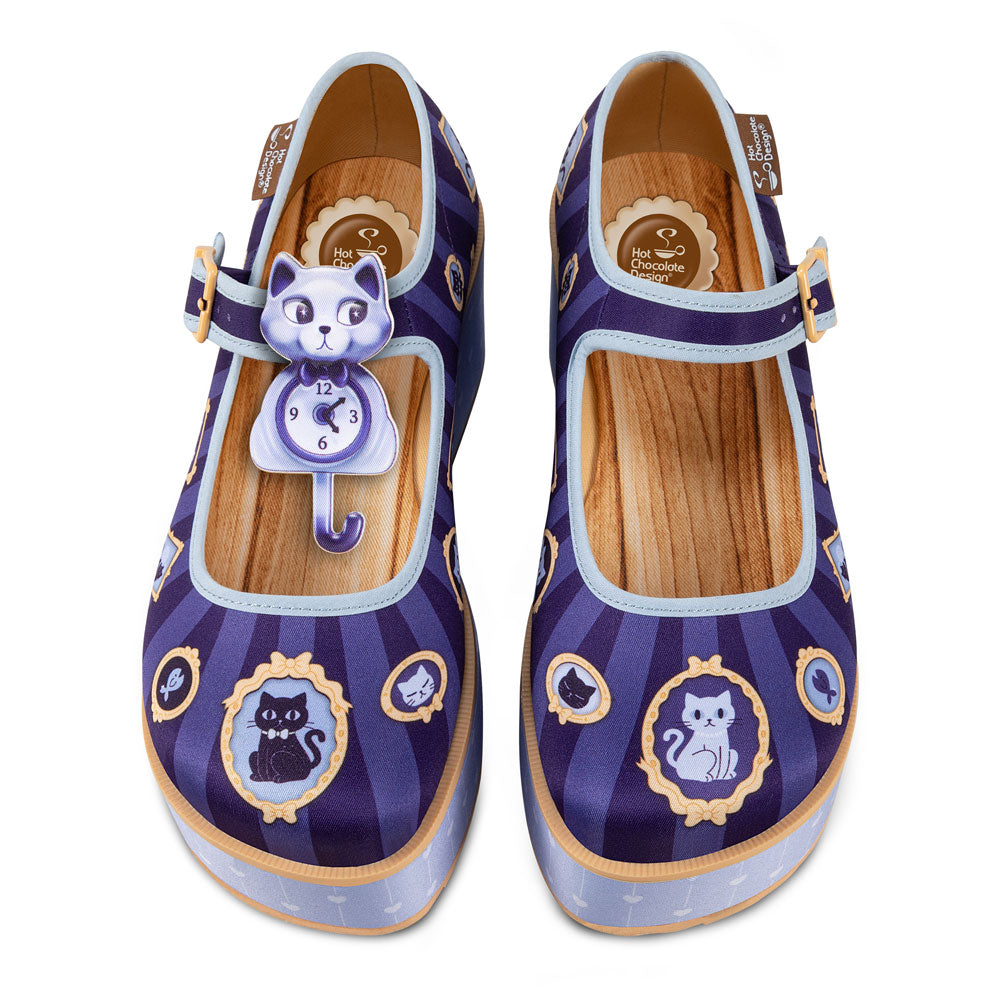 Chocolaticas® Purrfect Time Cat Mary Jane Platform