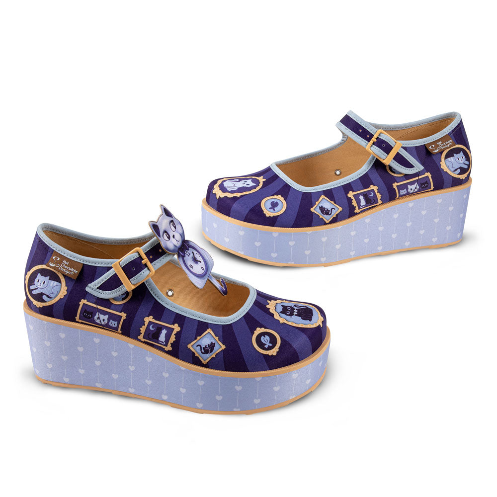 Chocolaticas® Purrfect Time Cat Mary Jane Platform