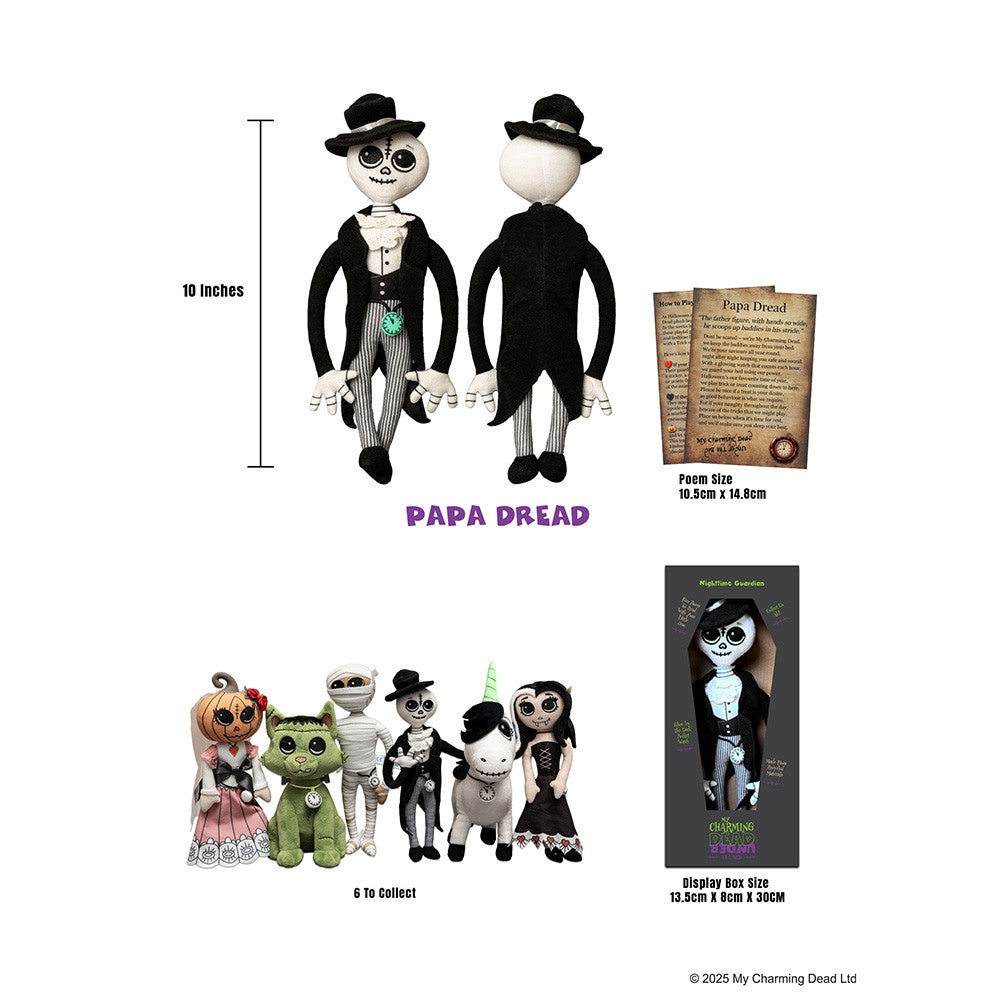 My Charming Dead Papa Dread Collectible Plush Doll