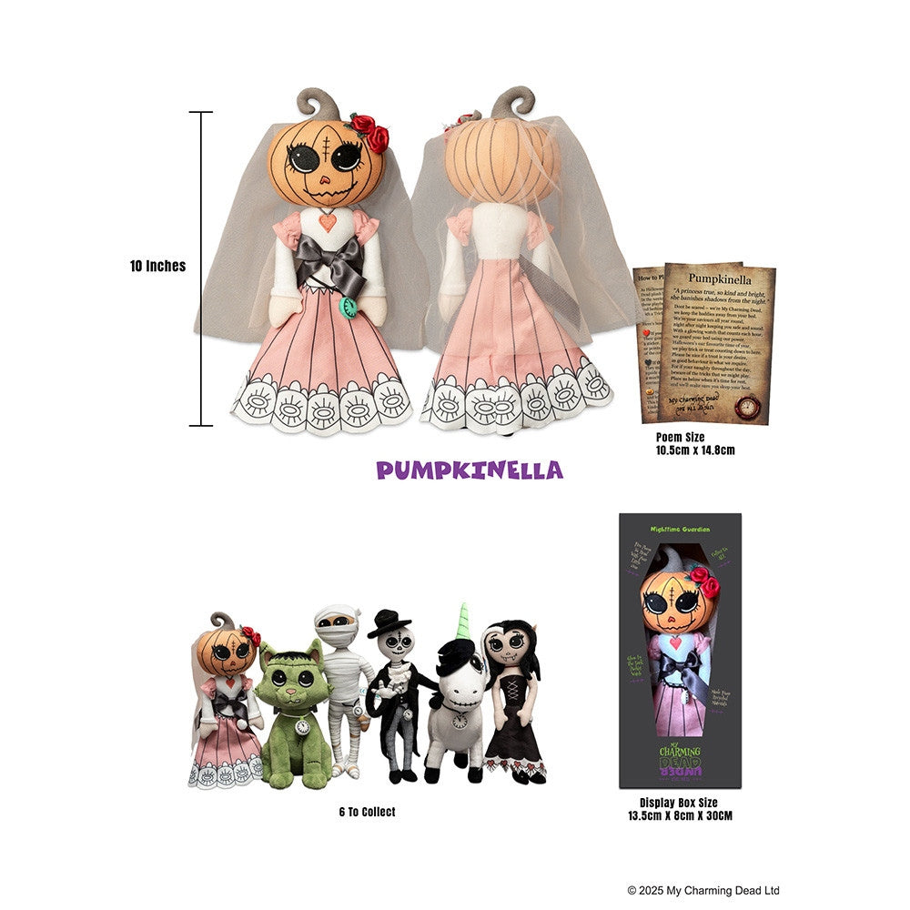 My Charming Dead Pumpkinella Collectible Plush Doll