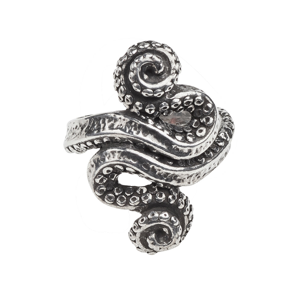 Alchemy Gothic Kraken Tentacles Ring R221