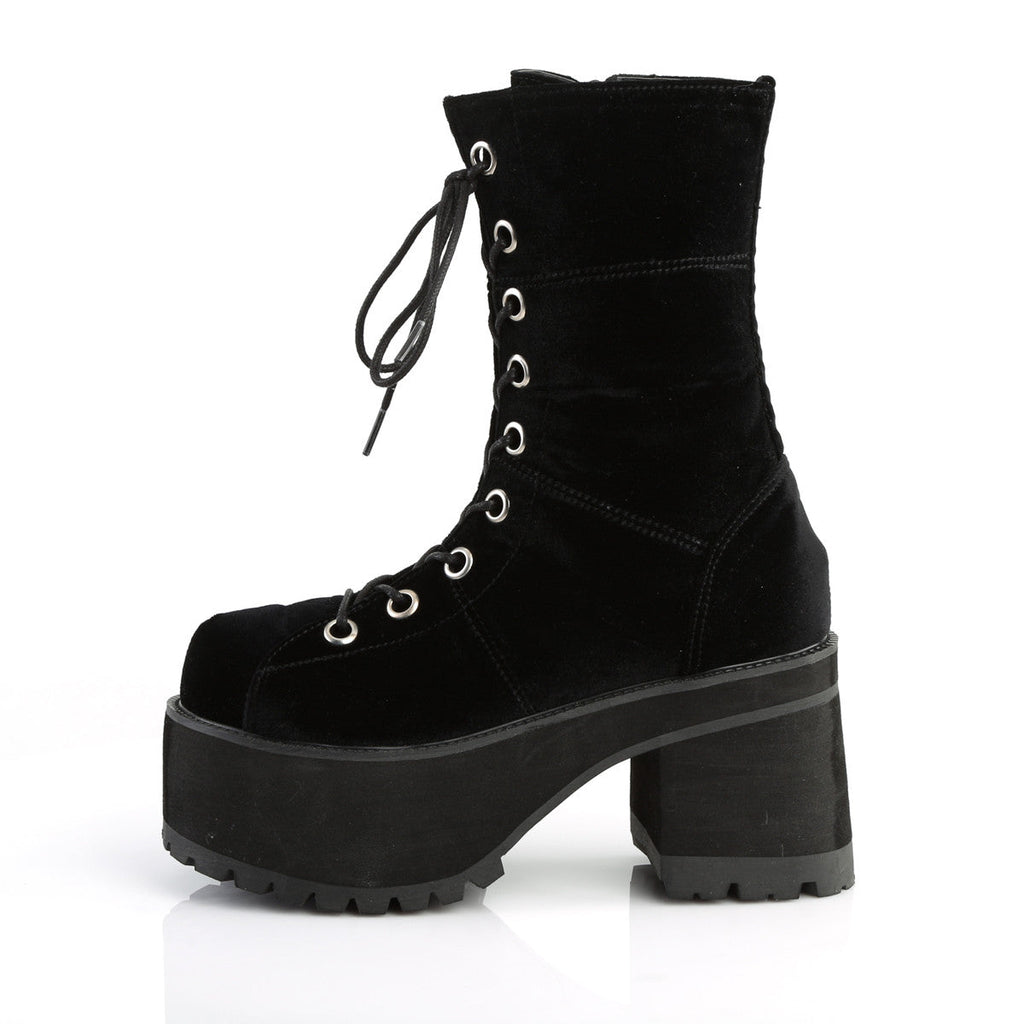 Demonia Ranger 301 Black Velvet