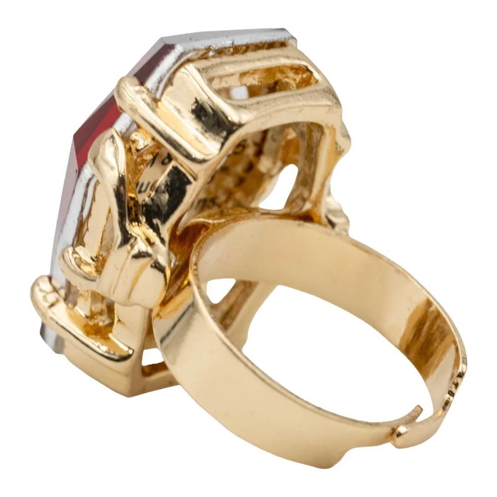 Kreepsville 666 Elvira Coffin Jewel Red Ring