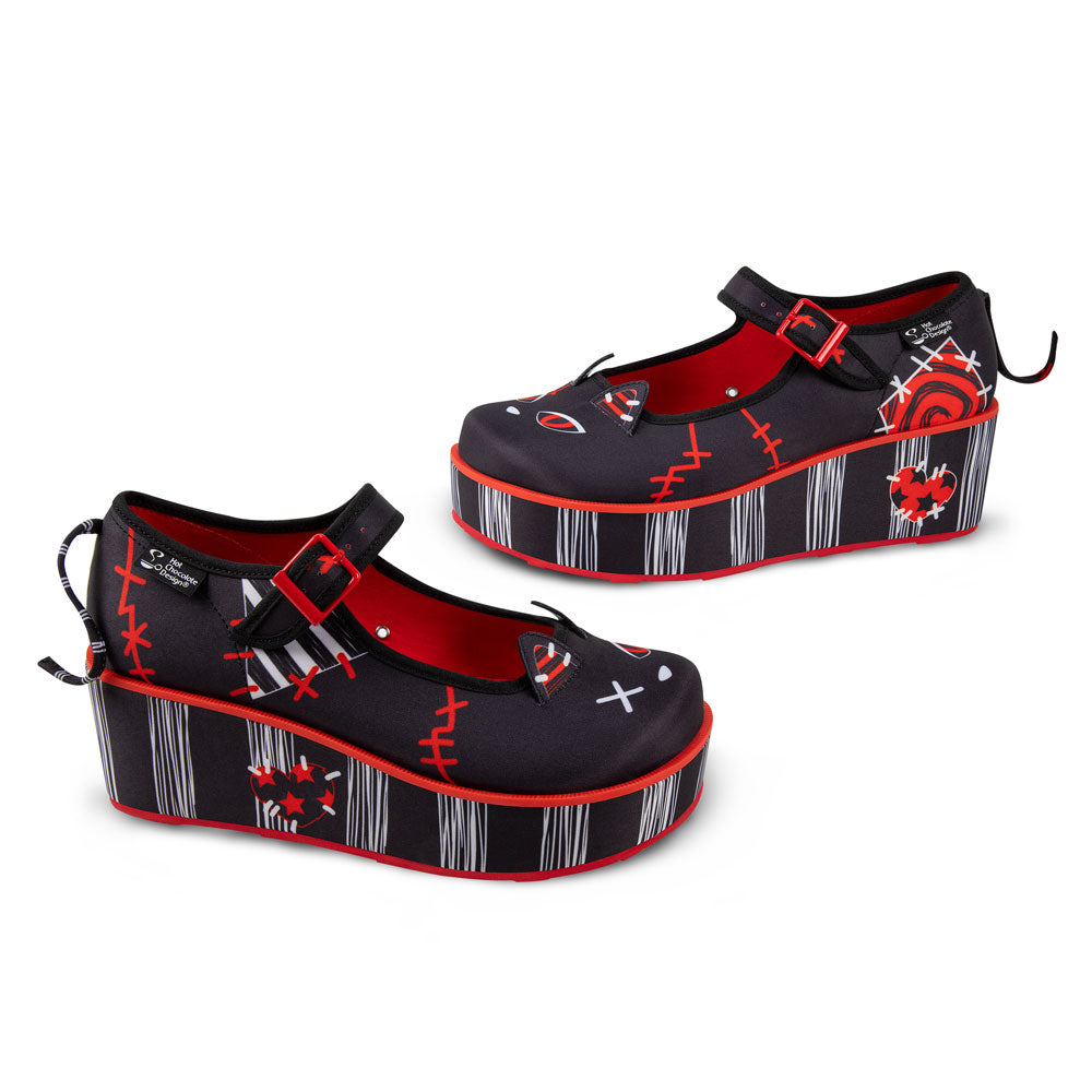 Chocolaticas® Riot Kitty Mary Jane Platform