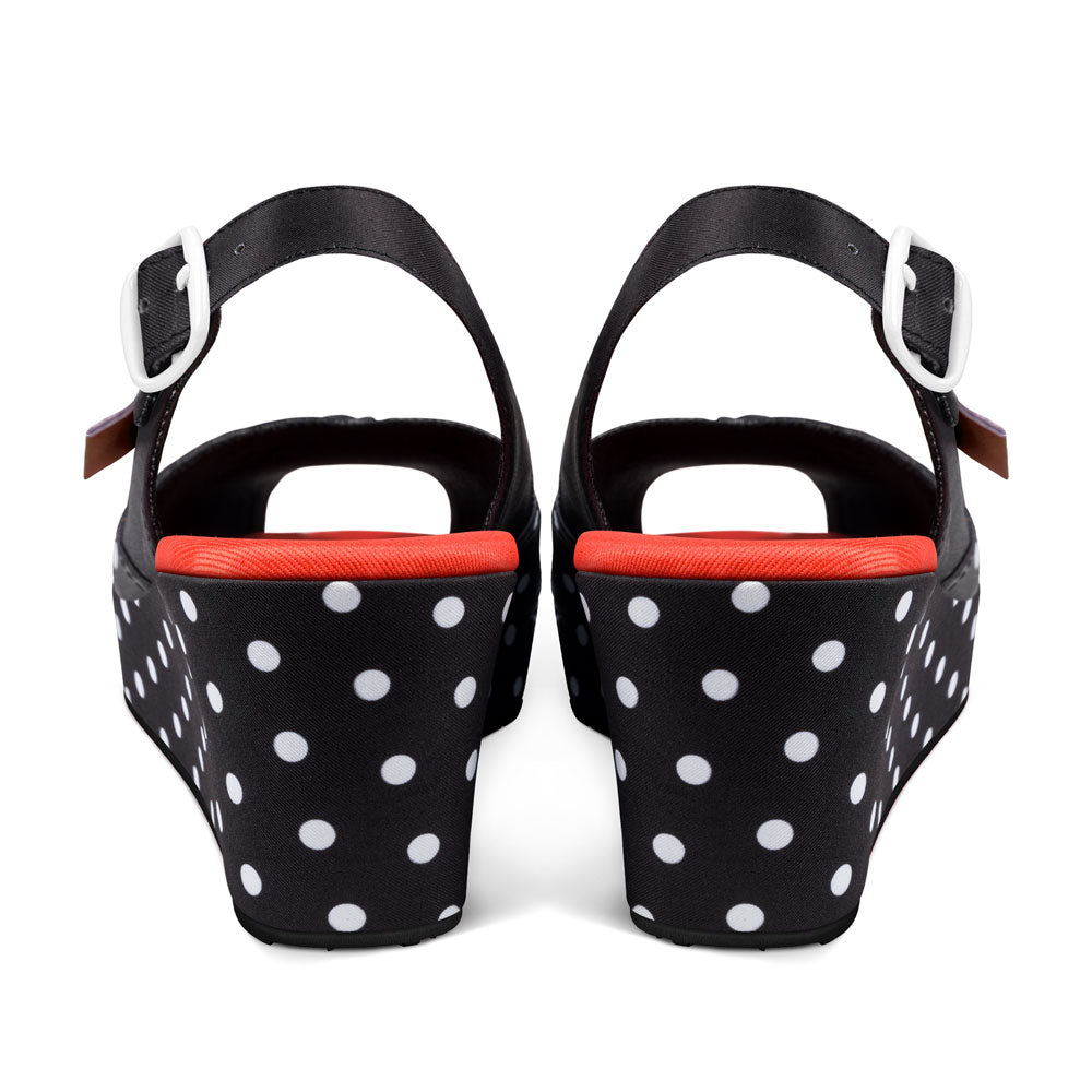 Chocolaticas® Rockabilly Slingback Sandal