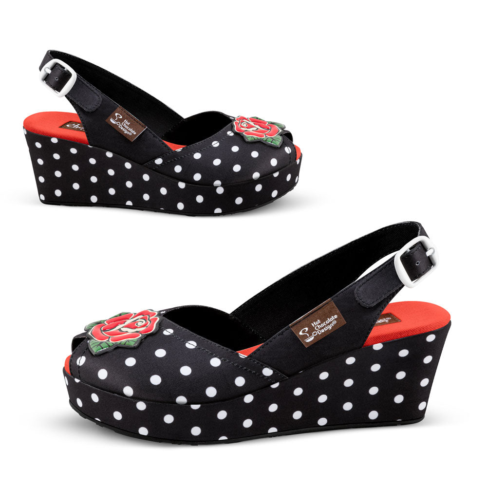 Chocolaticas® Rockabilly Slingback Sandal