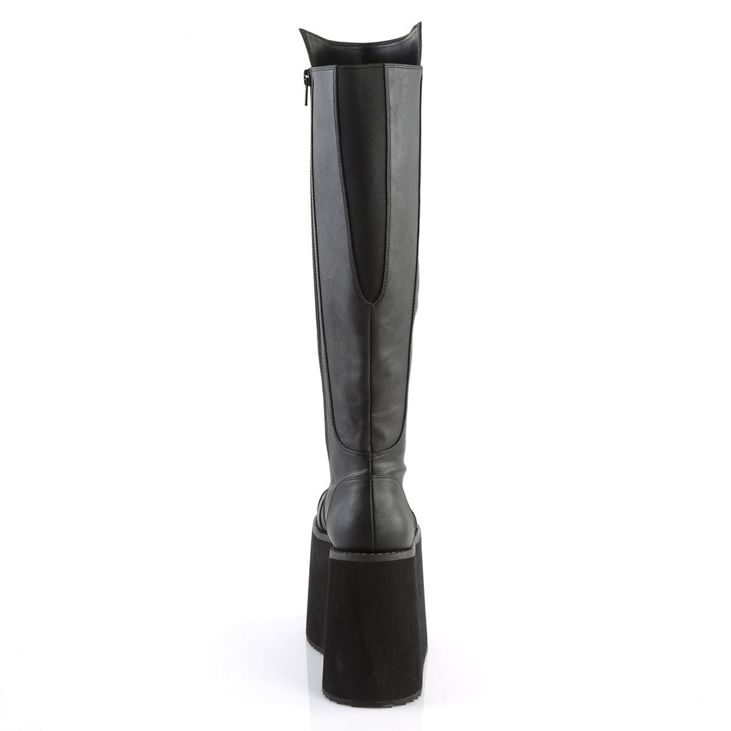 Demonia Rot 13 Black Vegan Leather