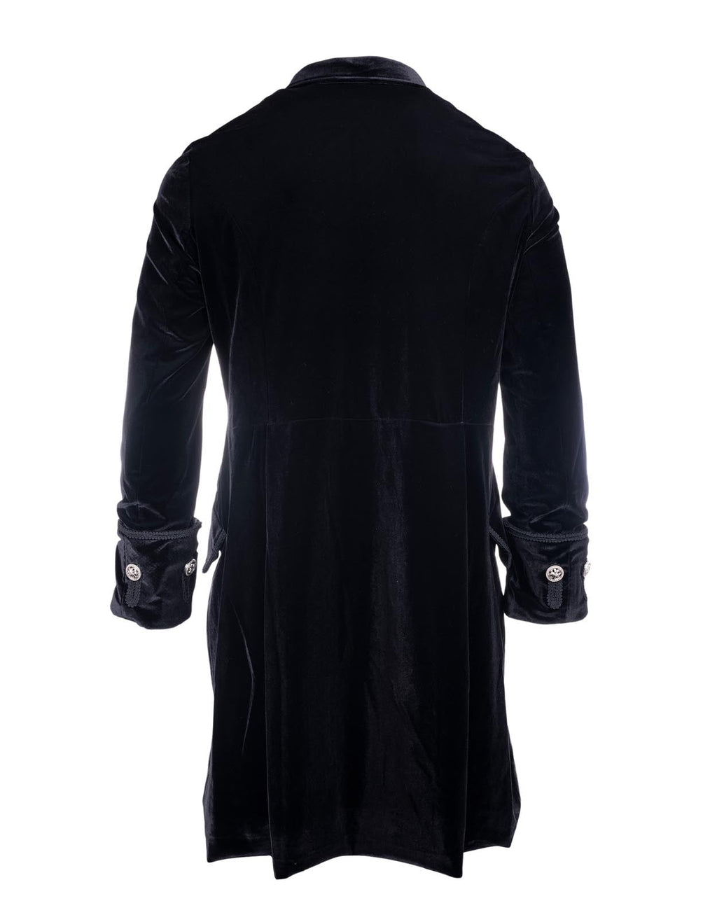 Rock Roll n Soul Black Velvet Frock Coat