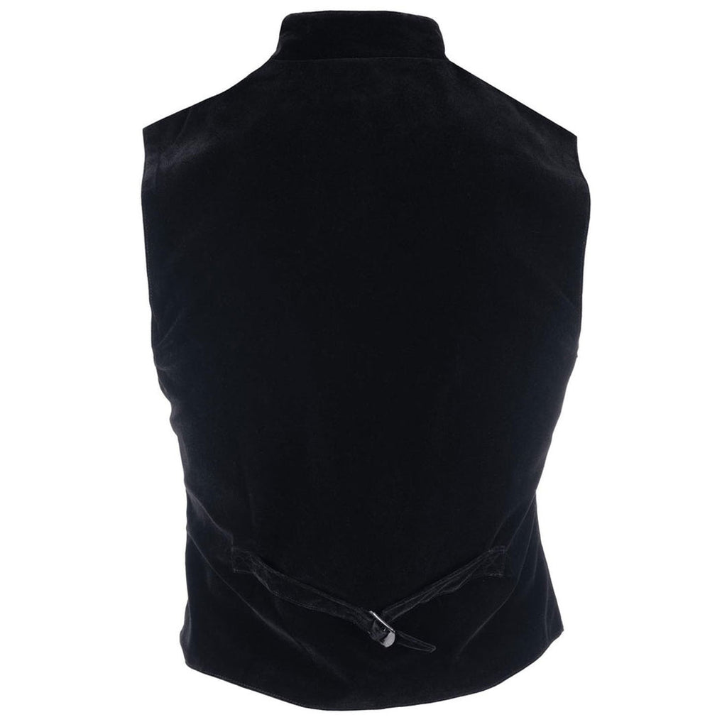 Rock Roll n Soul Velvet Crush Vest Black