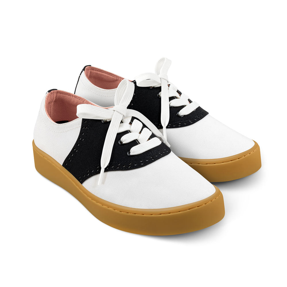 Hot Chocolate Design Saddle Casual Sneaker
