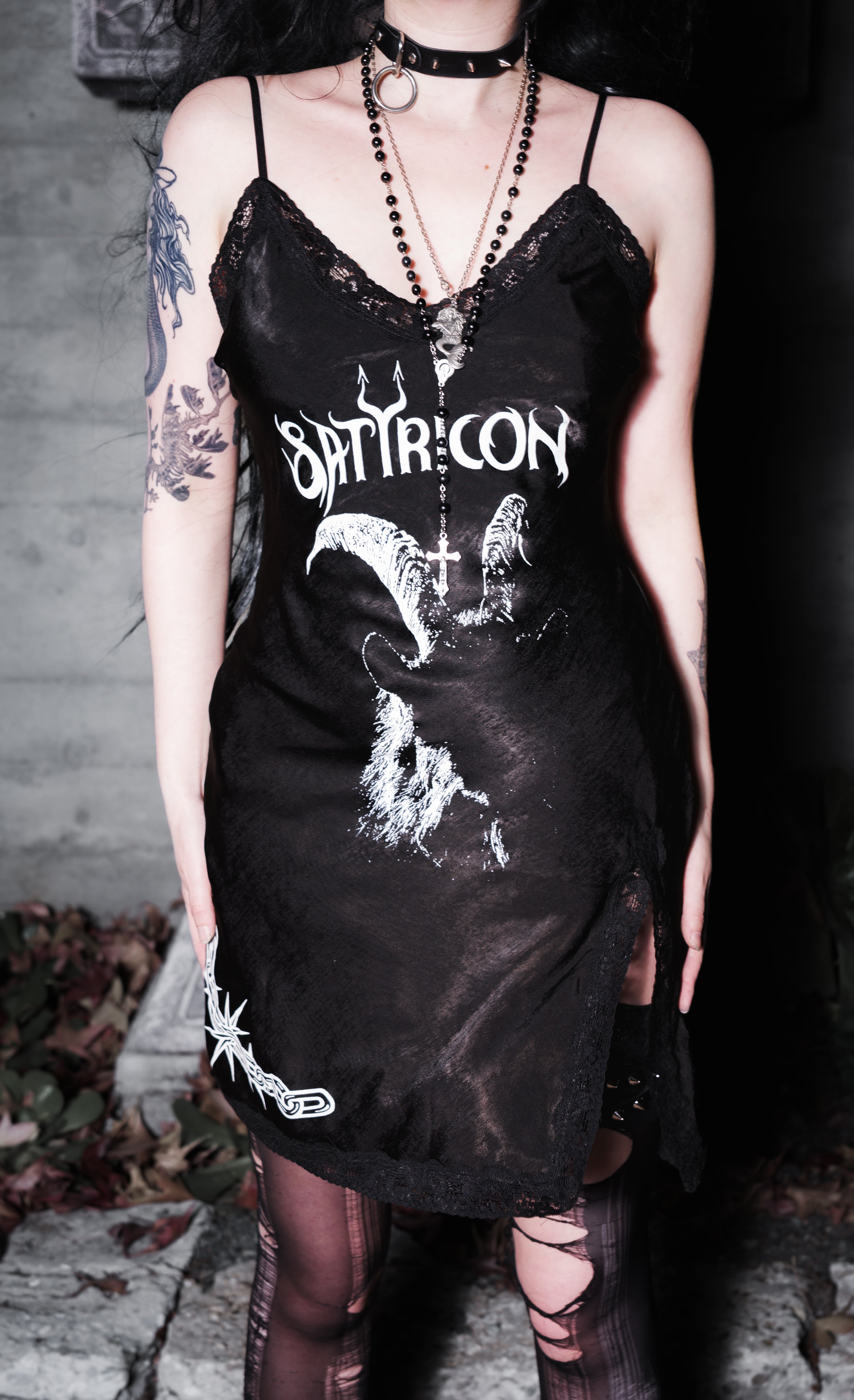 Vera's Eyecandy Satyricon Mini Slip Dress