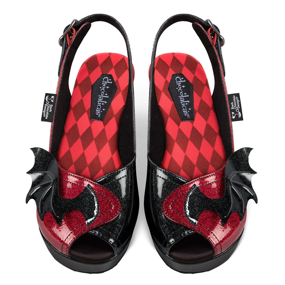 Chocolaticas® Scarlet Bat Slingback Sandal