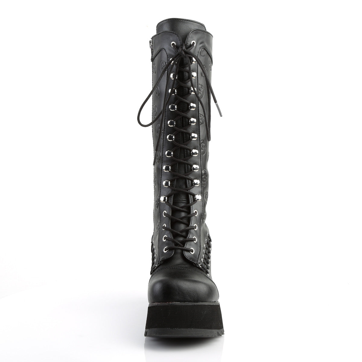 Demonia Scene 107 Black Vegan Leather