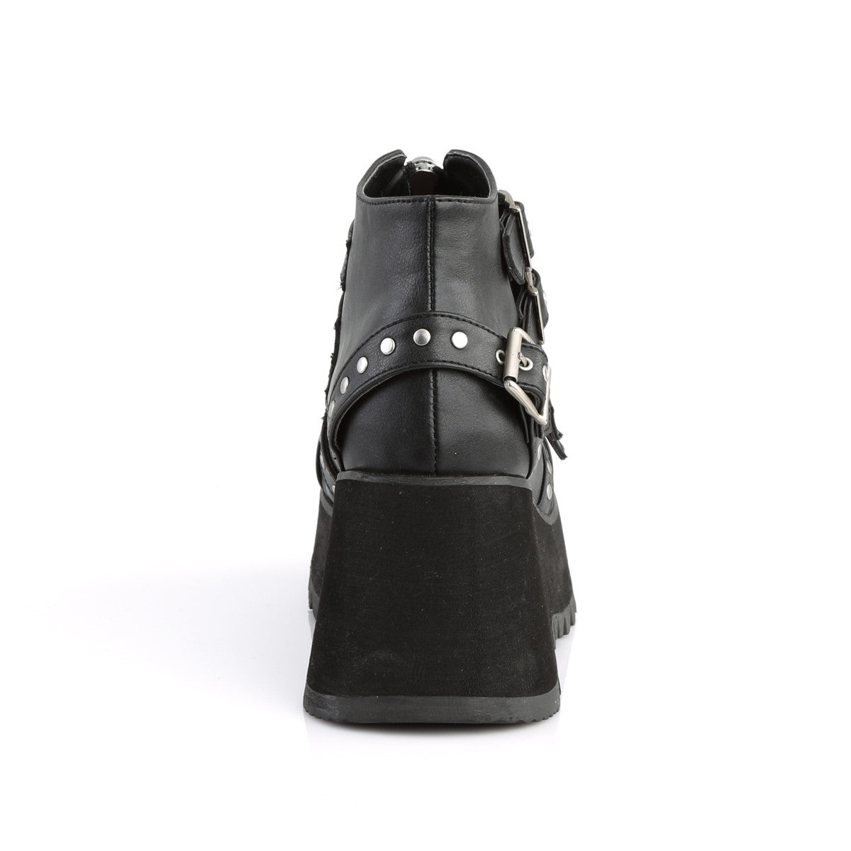 Demonia Scene 30 Black Vegan Leather