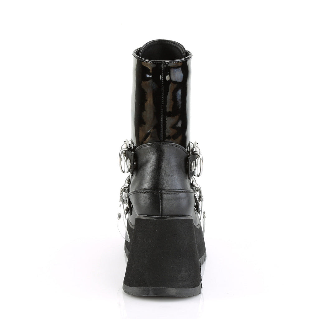 Demonia Scene 51 Black Vegan Leather