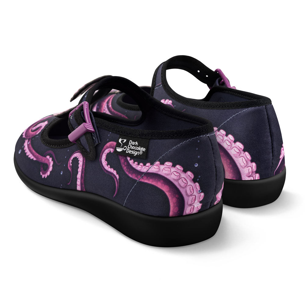 Chocolaticas® Sea Demon Octopus Tentacles Mary Jane Flat