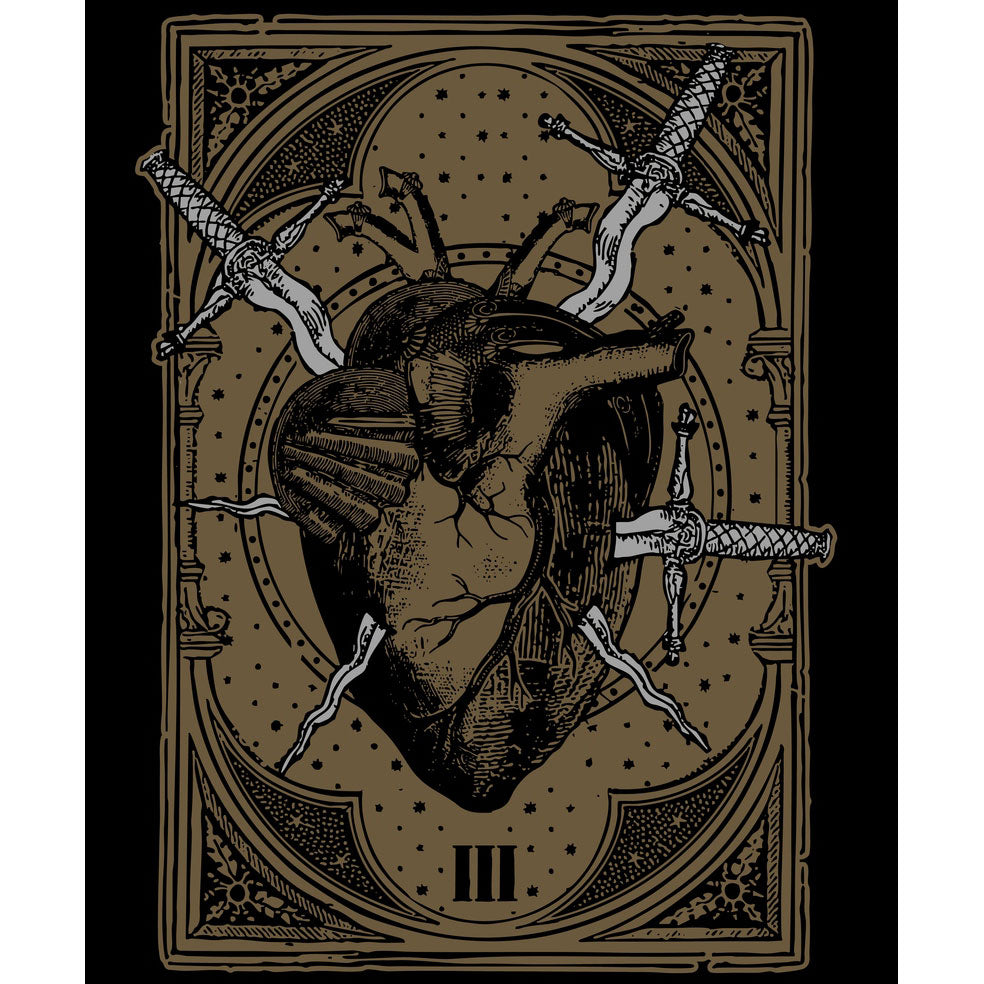 Fingers Duke Three Of Swords Tarot Card T-Shirt