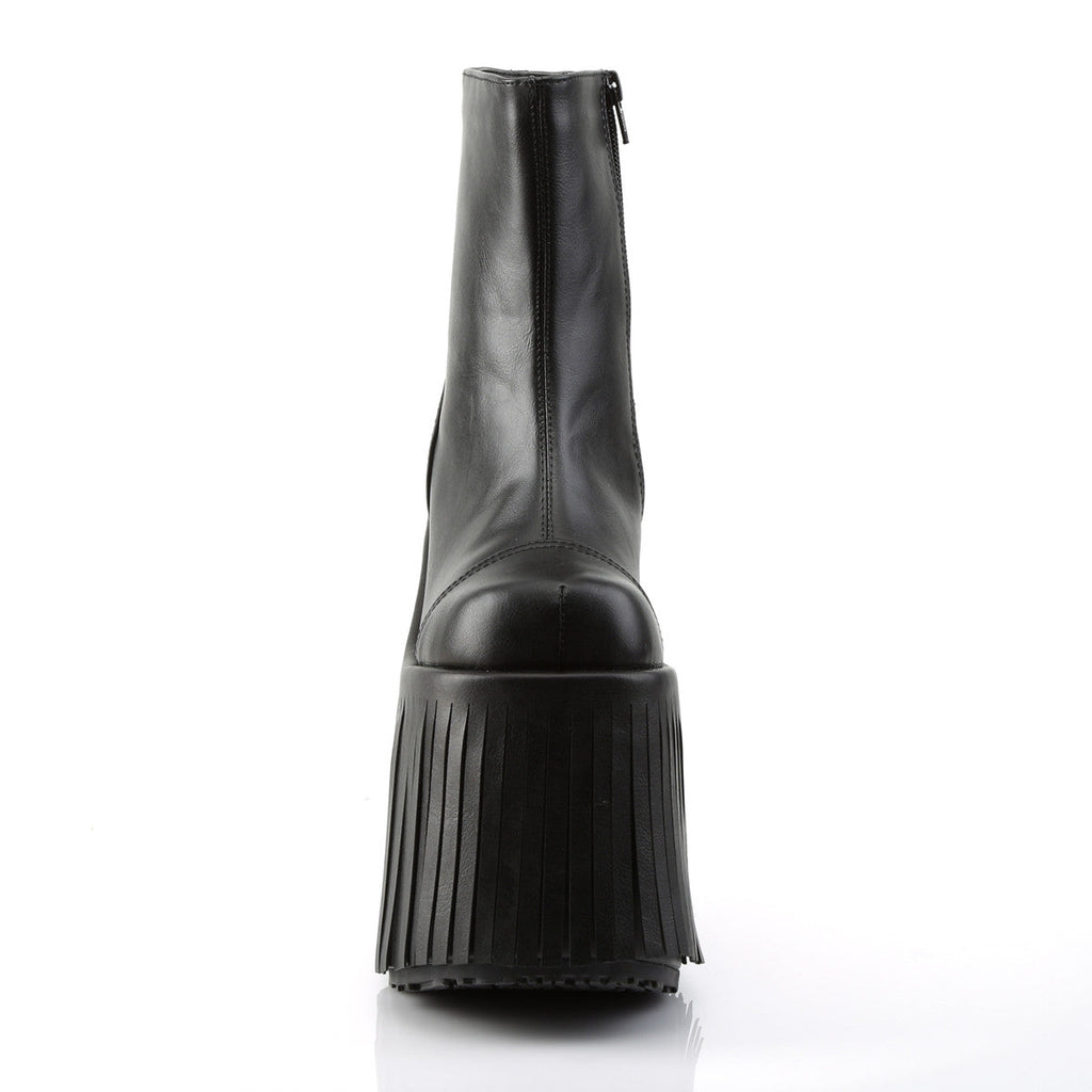 Demonia Slay 205 Black Vegan Leather