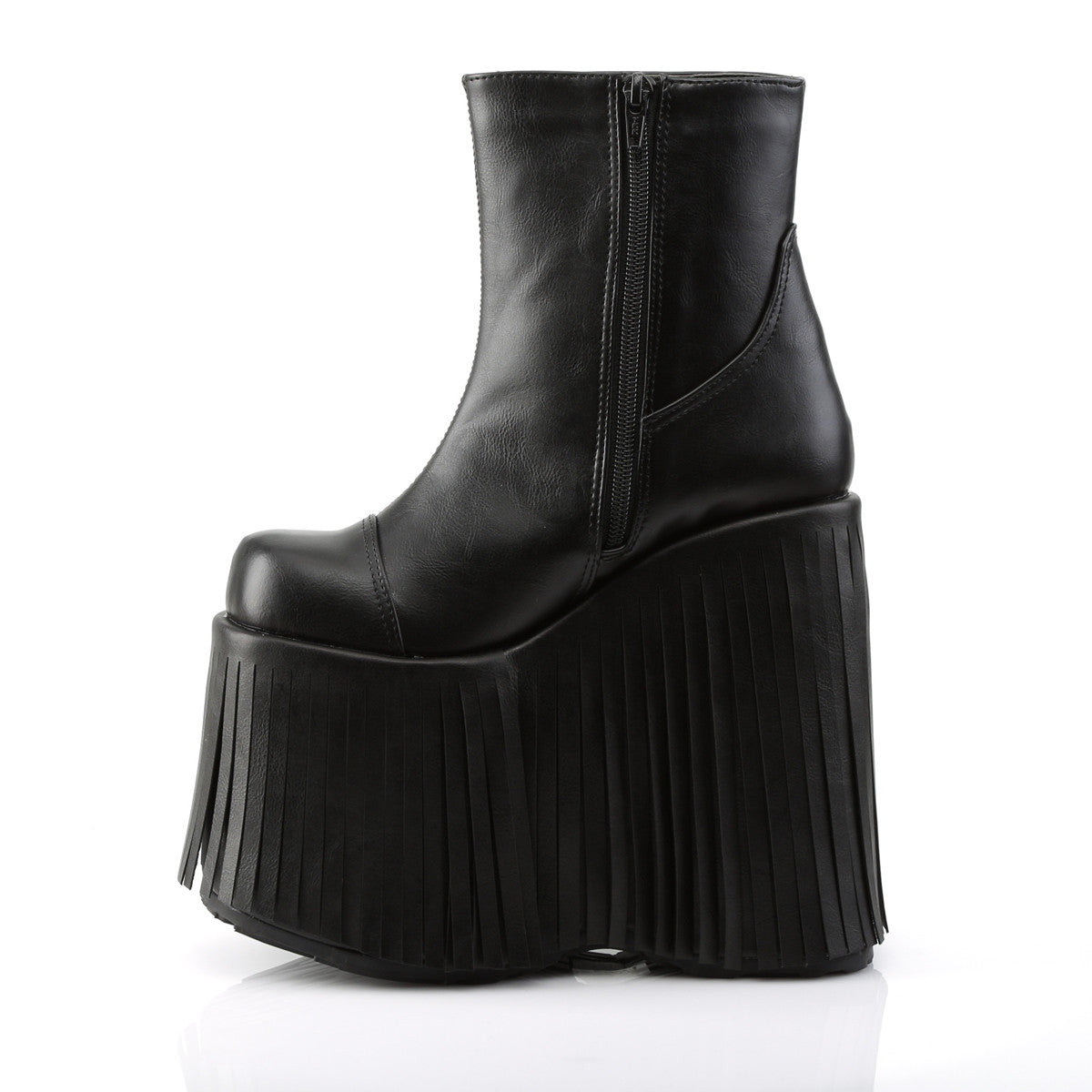 Demonia Slay 205 Black Vegan Leather