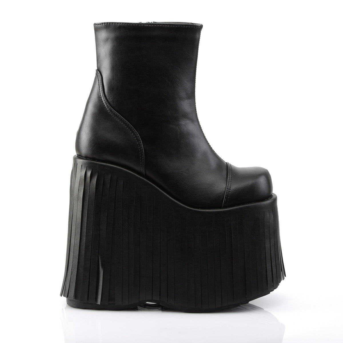 Demonia Slay 205 Black Vegan Leather