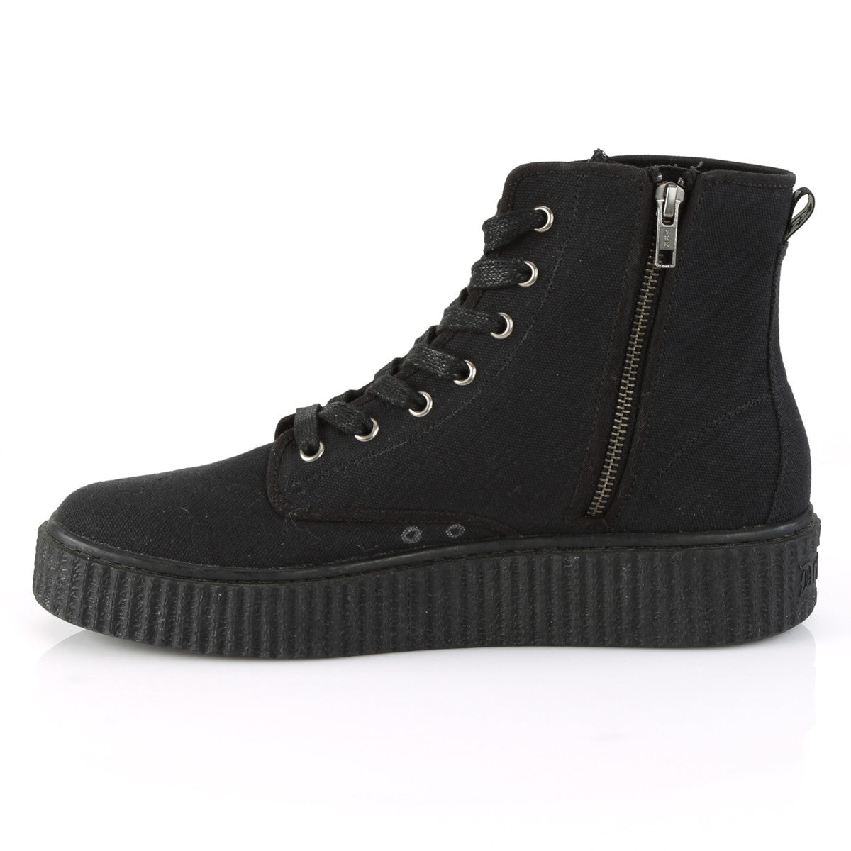 Demonia Sneeker 201 Black Canvas