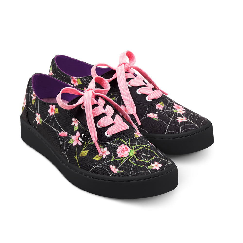 Hot Chocolate Design Spider Blossom Spiderweb Sneaker